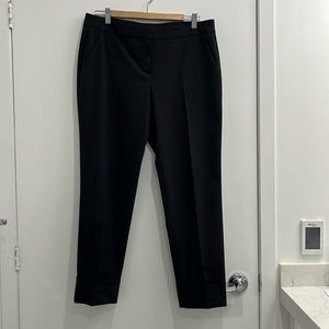 Judith & Charles size 10 black pant ankle straight leg